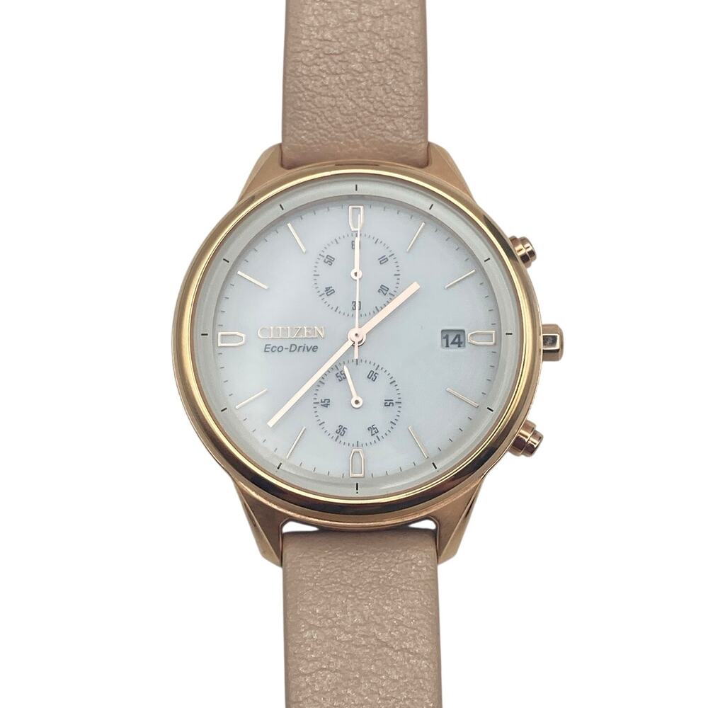Citizen Eco-Drive Chandler Chronograph Women's Watch 39mm Adjustable Bands (2) - Picture 3 of 16